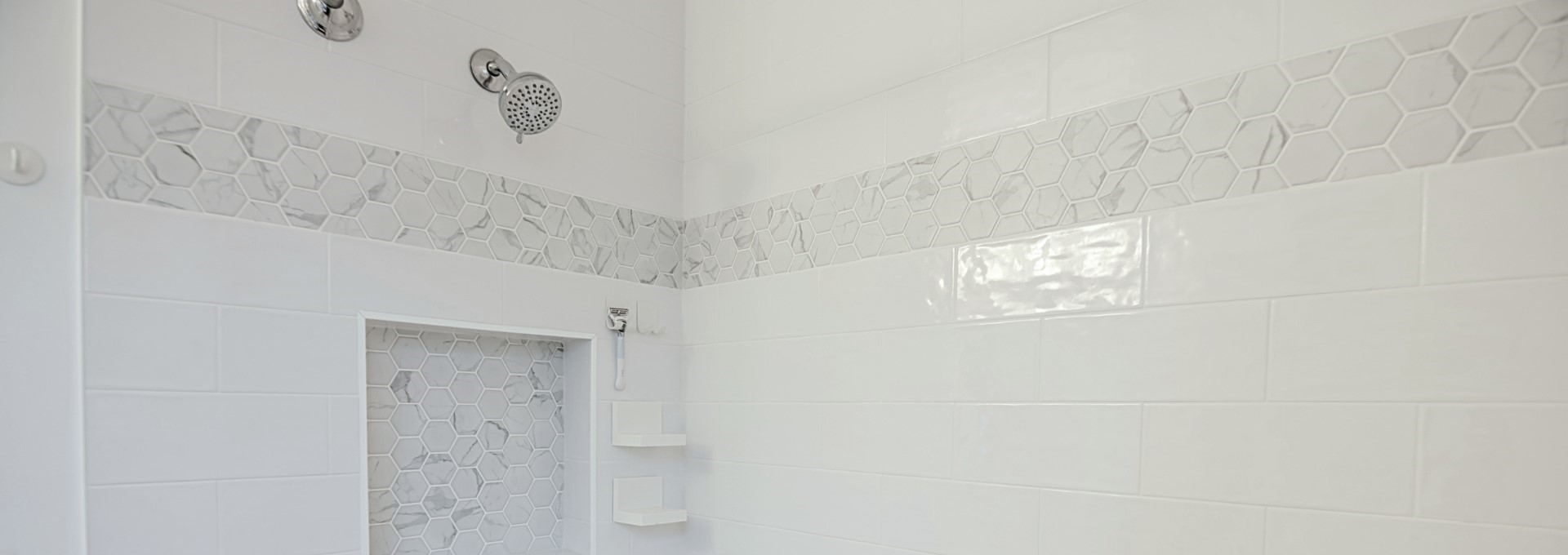 Michelle R: Dual Bathroom Transformation